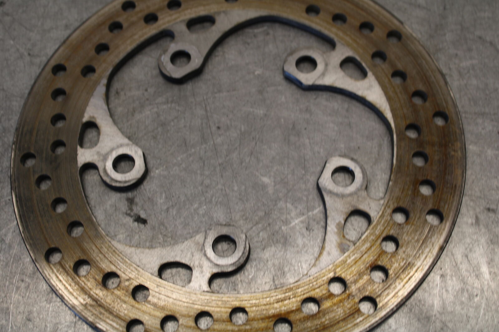 11-24 SUZUKI GSXR750 REAR ROTOR BACK BRAKE DISC BB687