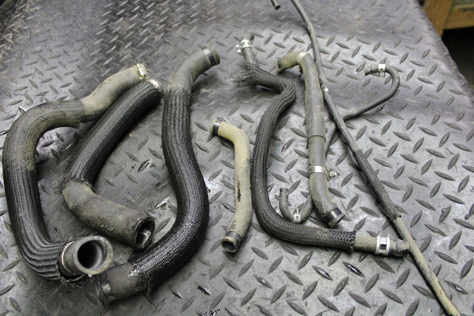 08-09 SUZUKI GSXR750 RADIATOR HOSES ENGINE COOLANT WATER PIPES HOSE  BB190