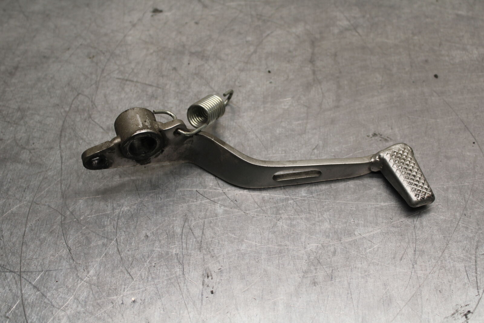 19-22 KAWASAKI Z400 RIGHT REARSET BRAKE FOOT PEDAL BB738