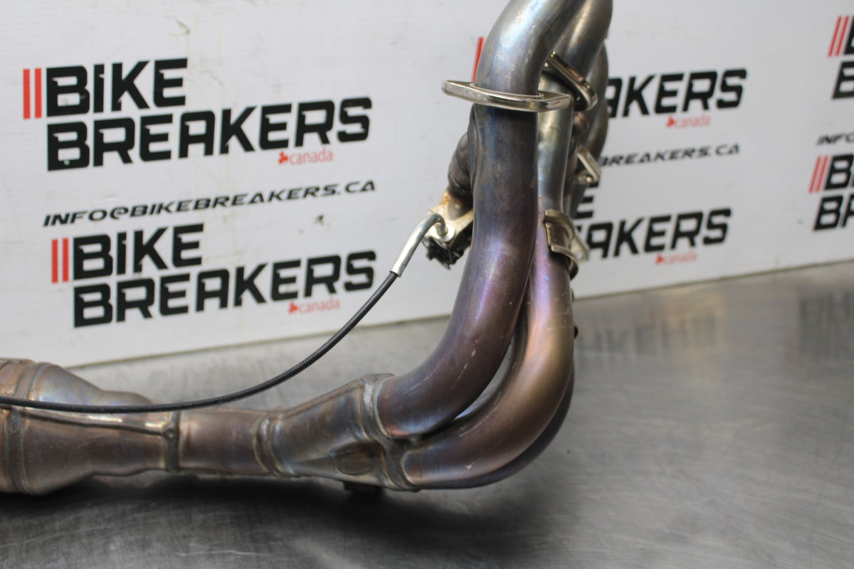18 SUZUKI GSXR1000 EXHAUST HEADER PIPES MANIFOLD BB00