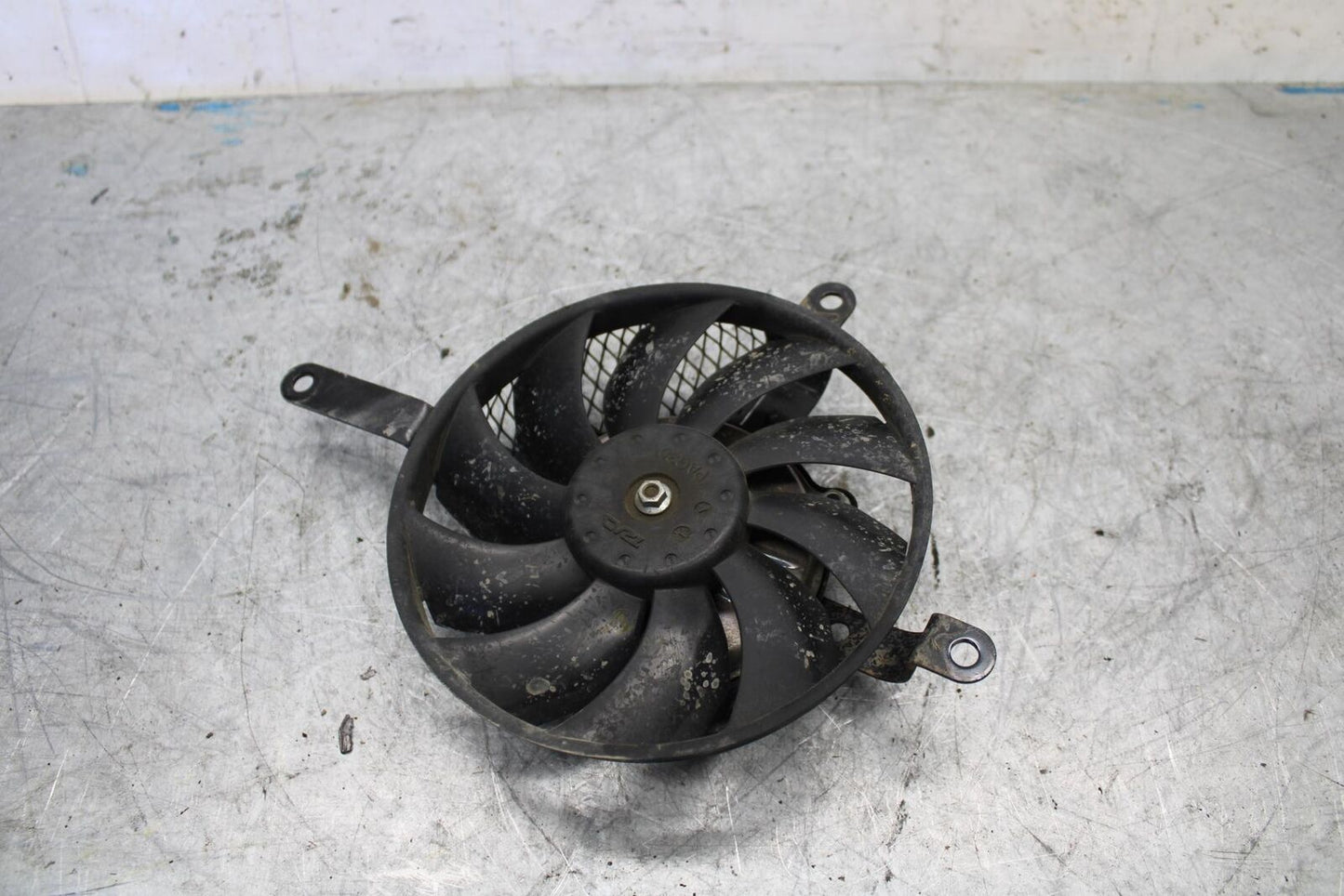 08-10 SUZUKI GSXR600 RIGHT ENGINE RADIATOR COOLING FAN MOTOR BB430