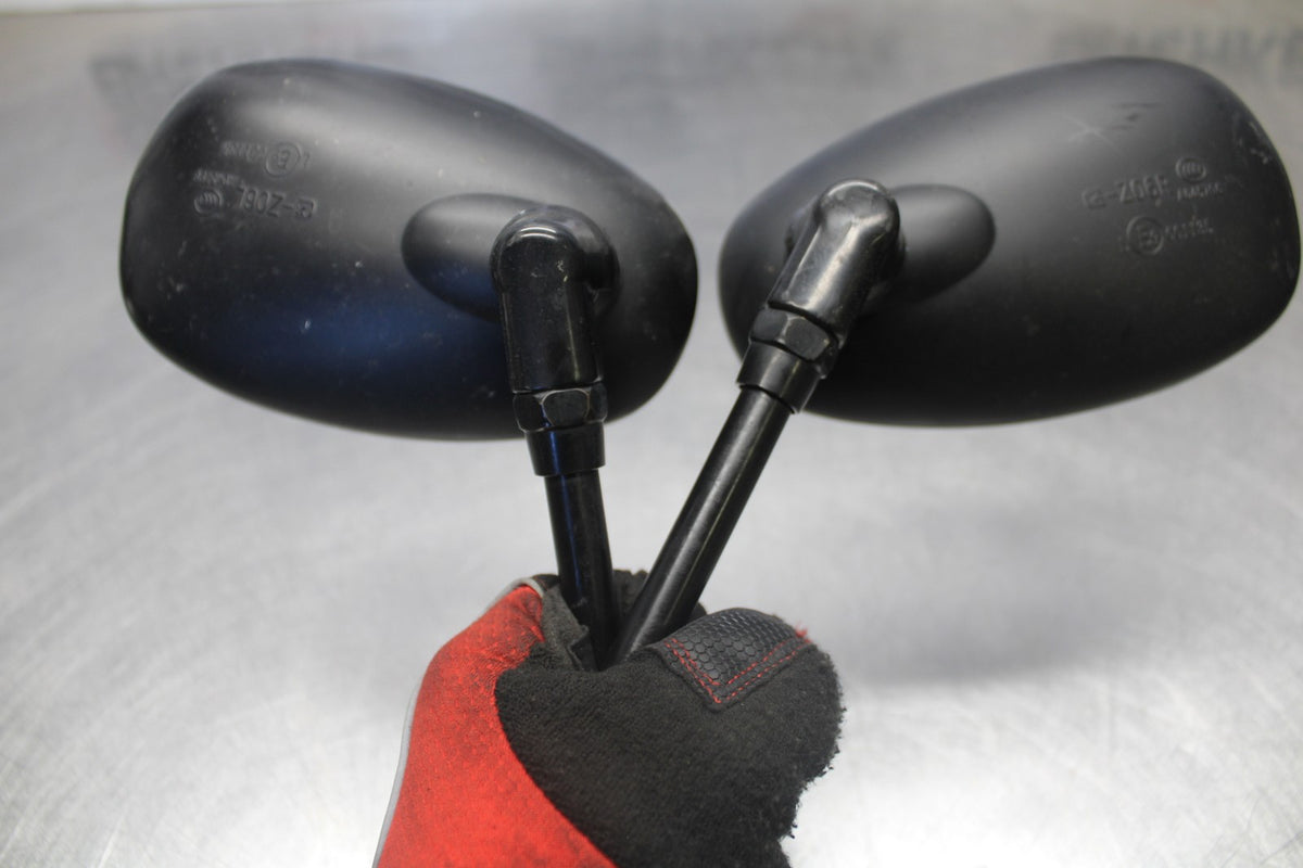 19 BMW F750GS REAR VIEW MIRROR SET PAIR MIRRORS BB938