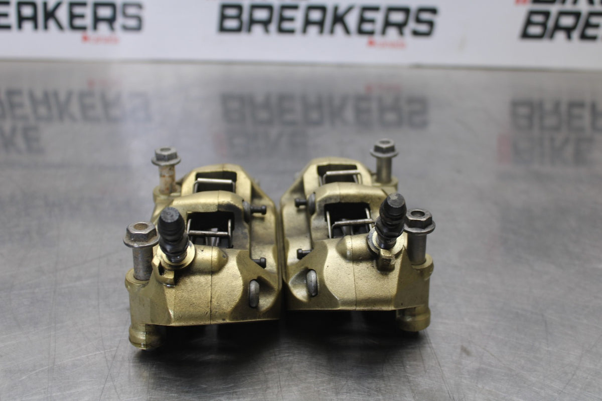 12-14 BMW S1000RR RIGHT LEFT FRONT BRAKE CALIPER SET PAIR CALIPERS BB204