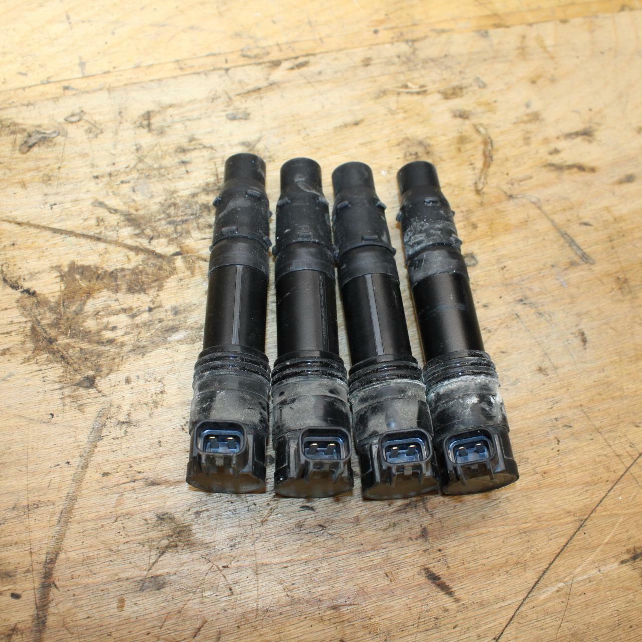 04-05 KAWASAKI NINJA ZX10R IGNITION COILS COIL SPARK PLUG CAPS BB322