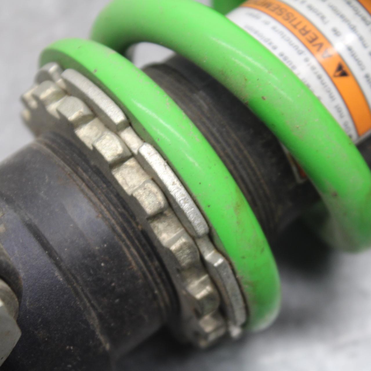 21 KAWASAKI NINJA ZX6R REAR BACK SHOCK ABSORBER SUSPENSION 45014-0393-37X BB647