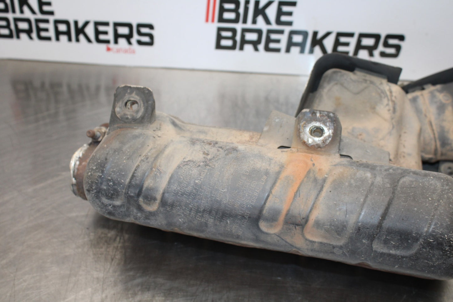 06-07 SUZUKI GSXR 600 EXHAUST PIPE MUFFLER SLIP ON CAN SILENCER BB170