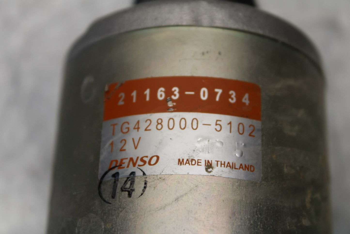 19-20 KAWASAKI NINJA ZX6R ENGINE STARTING STARTER MOTOR -DC 12V BB419