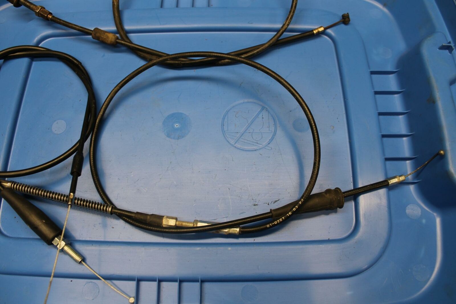 85-86 SUZUKI QUADRACER 250 CLUTCH CABLE THROTTLE LINE SPARES BB210