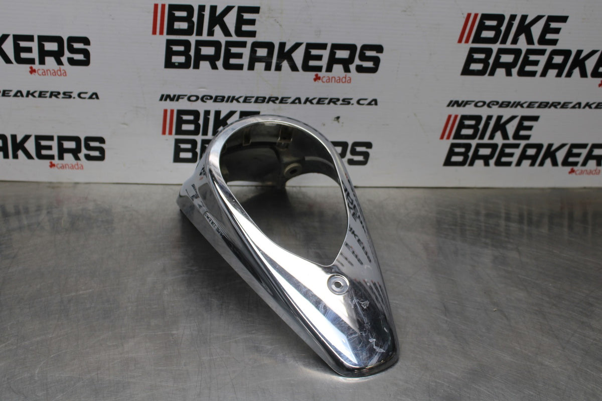 07-25 KAWASAKI VULCAN 900 VN900D CLASSIC LT GAS TANK CAP COVER TRIM PANEL BB842