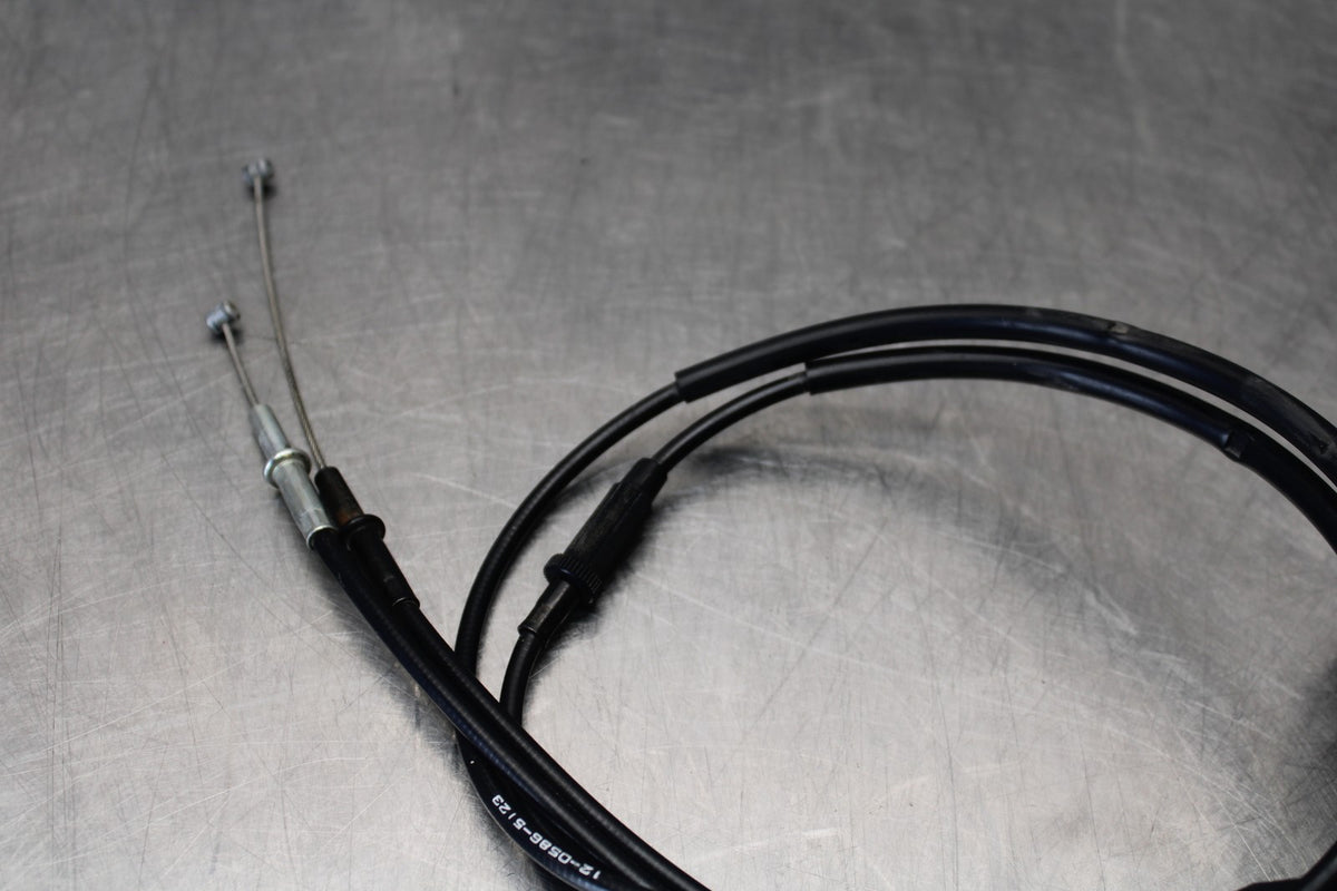 13-18 KAWASAKI NINJA ZX6R THROTTLE CABLES LINES BB908
