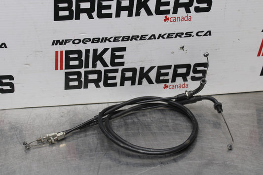 13-15 HONDA CBR500R THROTTLE CABLES LINES BB834