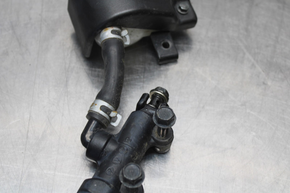 08 KAWASAKI VULCAN 900 REAR BACK BRAKE MASTER CYLINDER W RESERVOIR BB184
