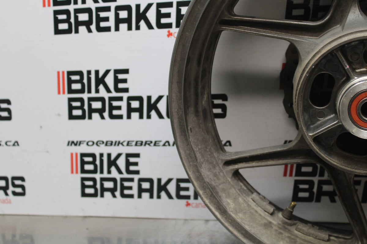 06 KAWASAKI NINJA 650 EX650 REAR WHEEL BACK RIM & ROTOR BB823