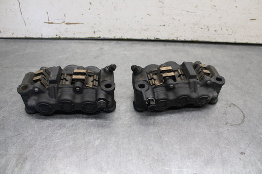 07-08 YAMAHA YZF R1 RIGHT LEFT FRONT BRAKE CALIPER SET PAIR CALIPERS BB675