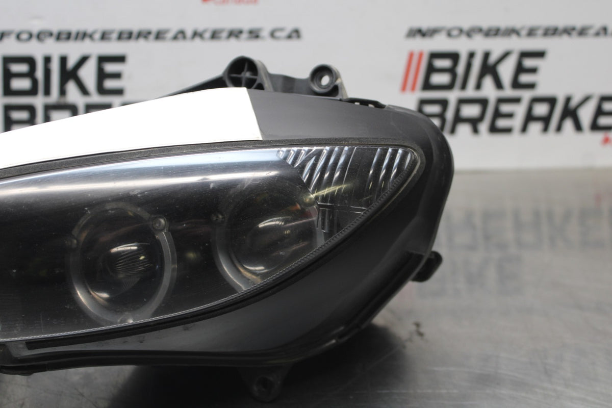 08-09 YAMAHA YZF R6S FRONT HEADLIGHT HEAD LIGHT LAMP BB796