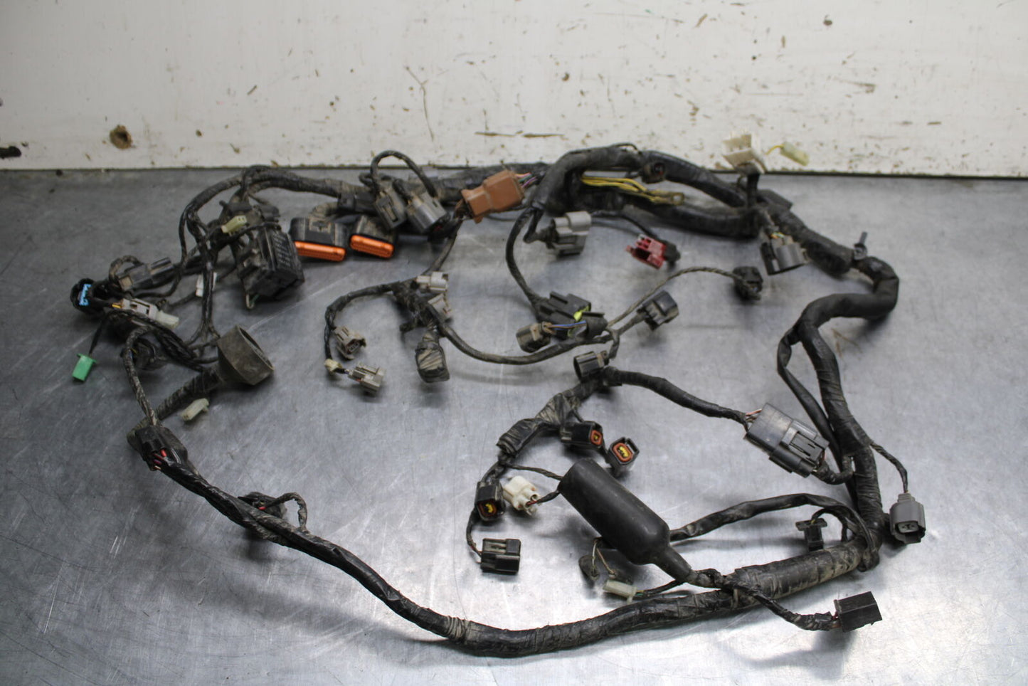 06-07 KAWASAKI NINJA ZX10R MAIN ENGINE WIRING HARNESS MOTOR WIRE LOOM BB115