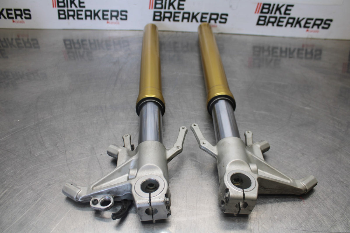 16 APRILIA TUONO V4 1100 FRONT FORKS SHOCK SUSPENSION SET PAIR BB905