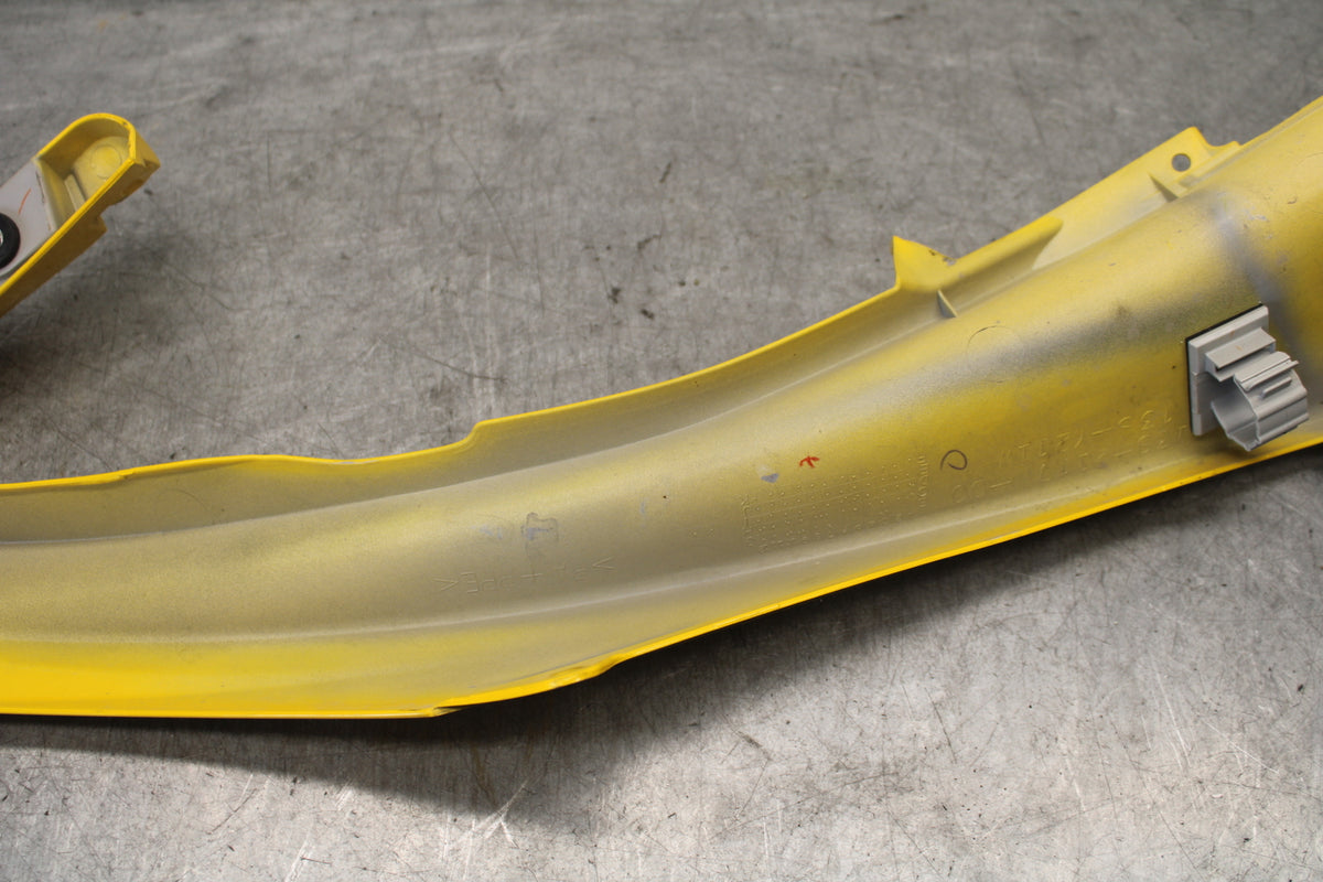 08-16 YAMAHA YZF R6 RIGHT FRONT UPPER MID SIDE FAIRING COWL PLASTIC OEM BB665