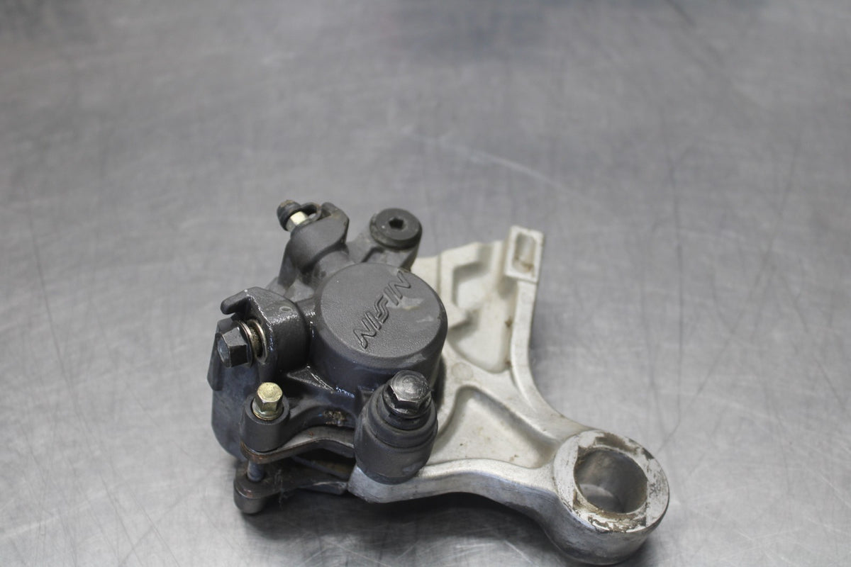 05-06 HONDA CBR600RR REAR BACK BRAKE CALIPER W MOUNT BRACKET BB893