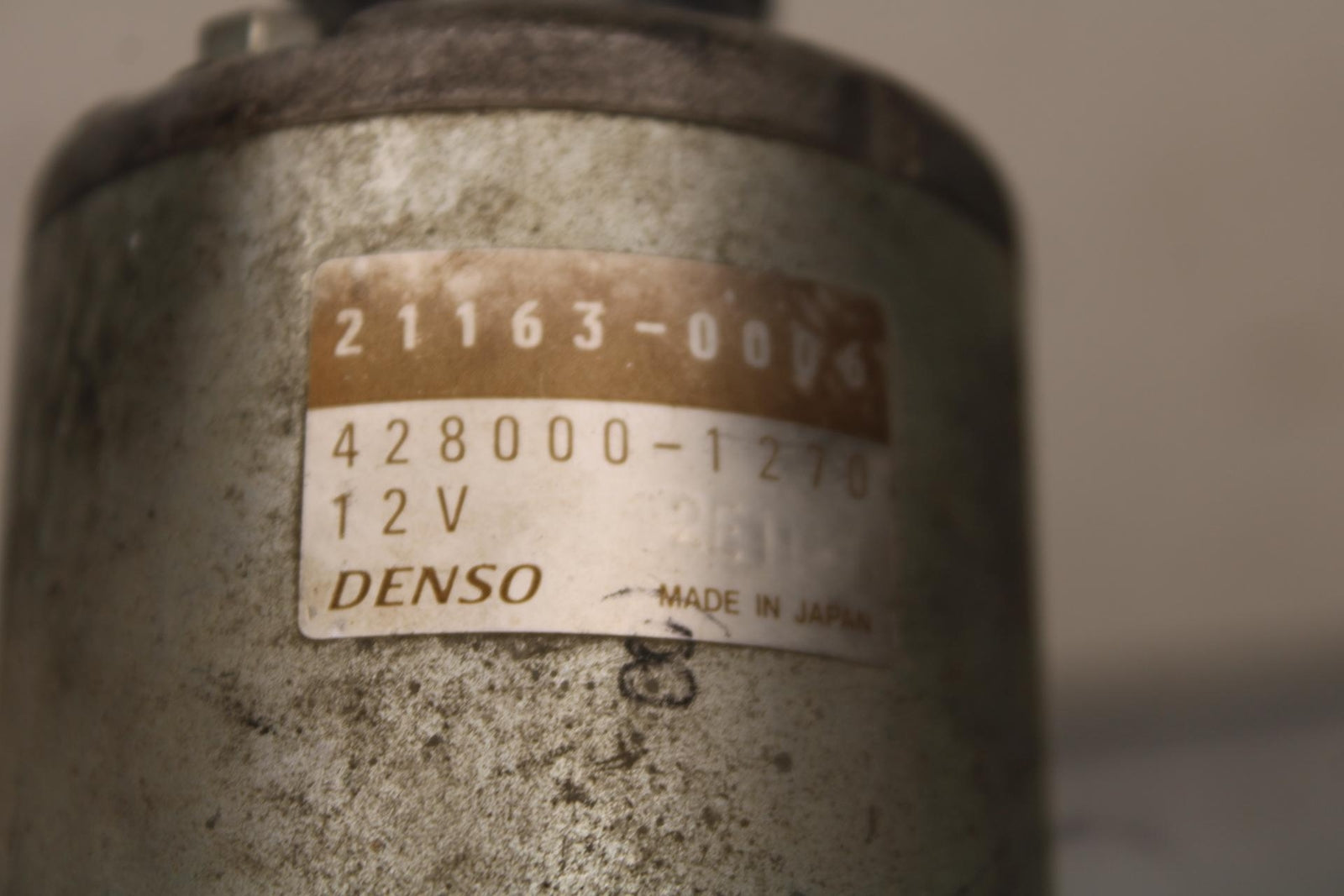 03-04 KAWASAKI NINJA ZX6RR ENGINE STARTING STARTER MOTOR -DC 12V BB105