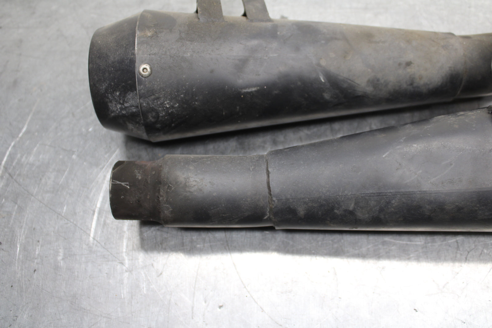 12-13 KAWASAKI Z1000 M4 EXHAUST PIPE MUFFLER SLIP ON CAN SILENCER  BB743