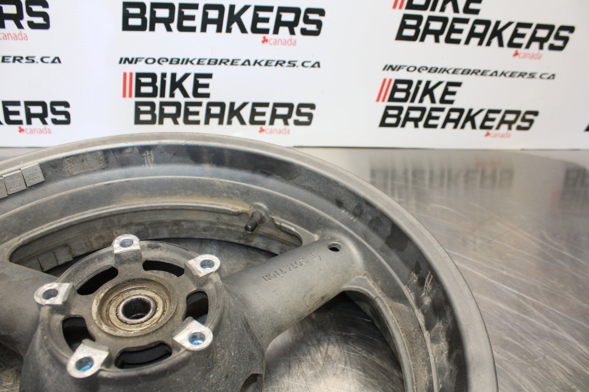 00 SUZUKI SV650 REAR WHEEL BACK RIM BB156