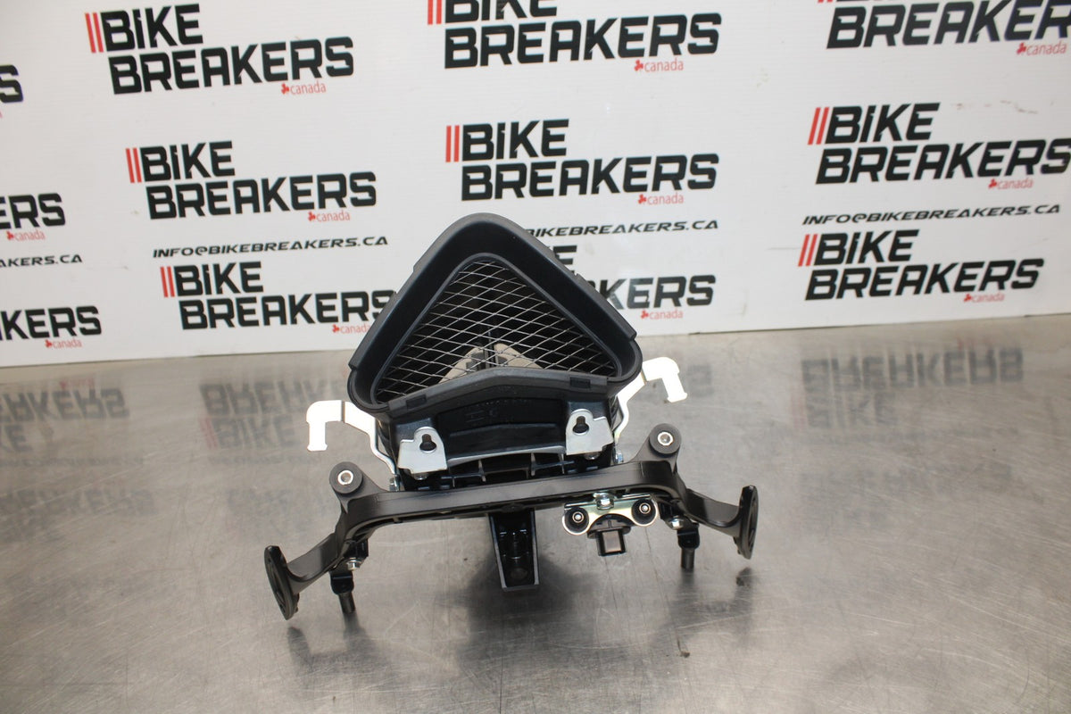 23-24 KAWASAKI NINJA ZX14R NEW!! UPPER FAIRING MIRROR GAUGES STAY BRACKET BB764