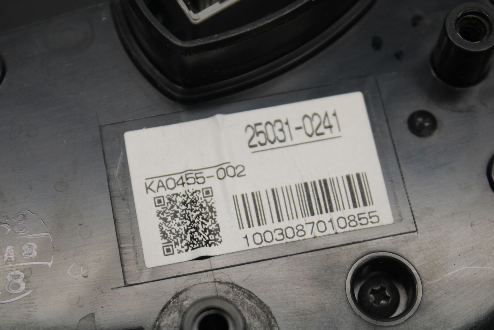 09-12 KAWASAKI NINJA ZX6R SPEEDO TACH GAUGES DISPLAY CLUSTER SPEEDOMETER BB698