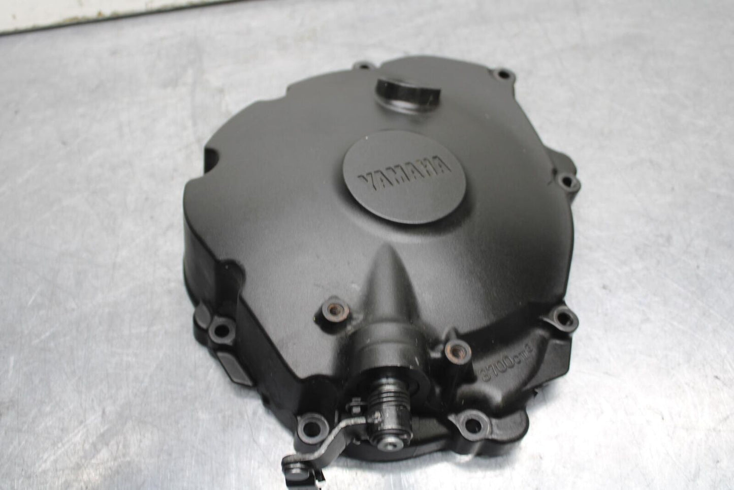 09-14 YAMAHA YZF R1 CLUTCH SIDE ENGINE MOTOR COVER 14B-15421-00-00 BB471