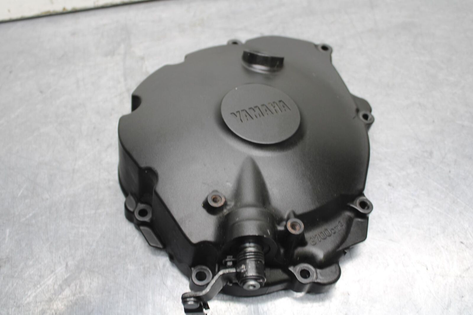 09-14 YAMAHA YZF R1 CLUTCH SIDE ENGINE MOTOR COVER 14B-15421-00-00 BB471