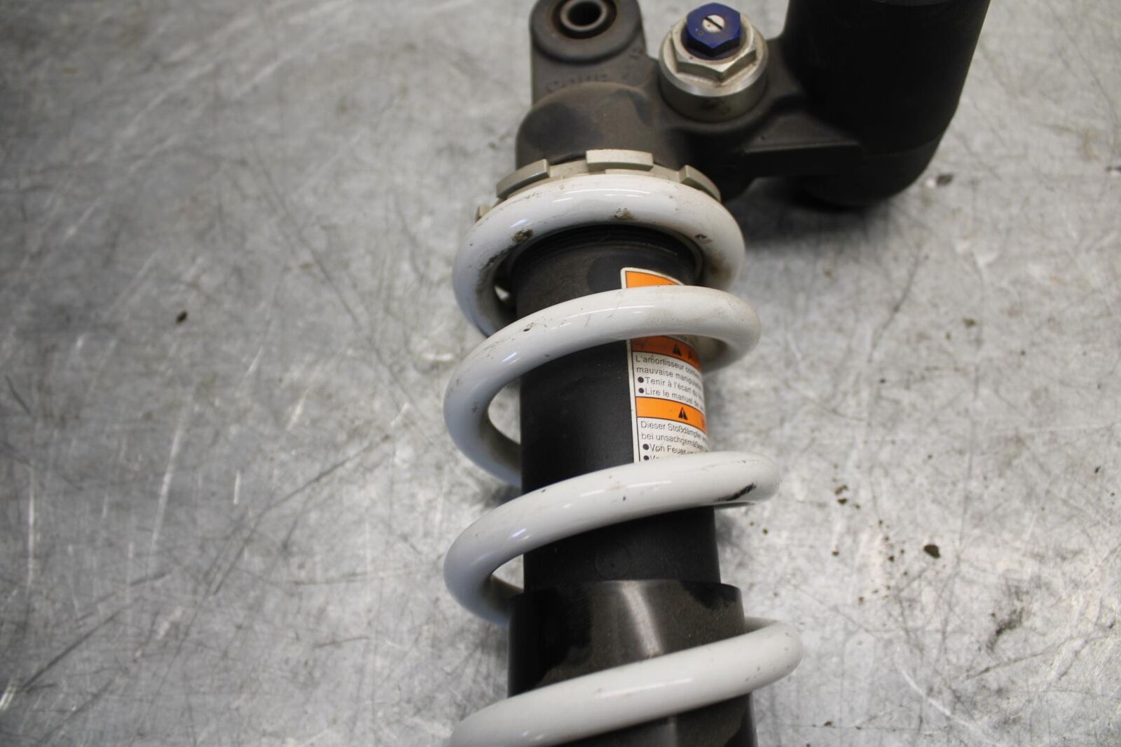 2007 Suzuki GSXR750 REAR BACK SHOCK ABSORBER SUSPENSION BB527