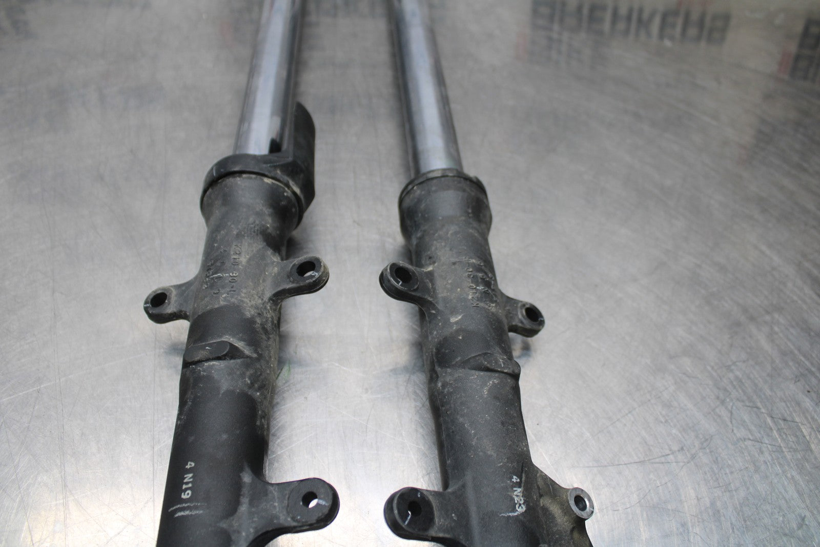 13-17 KAWASAKI NINJA 300 EX300 ABS FRONT FORKS SHOCK SUSPENSION SET PAIR BB187