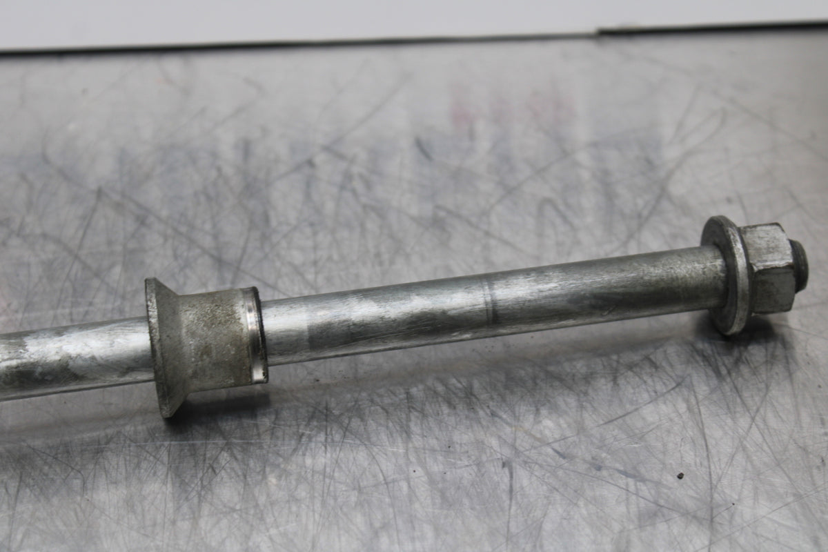 08 MOTO GUZZI BREVA 750 REAR AXLE BACK WHEEL RIM PIVOT BOLT AXEL BB154