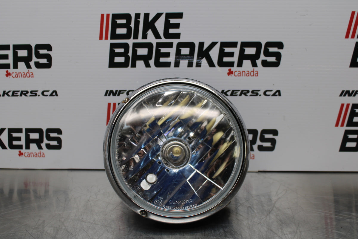 08 MOTO GUZZI BREVA 750 FRONT HEADLIGHT HEAD LIGHT LAMP BB154