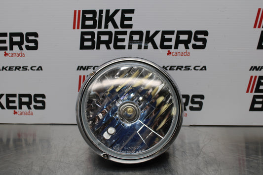 08 MOTO GUZZI BREVA 750 FRONT HEADLIGHT HEAD LIGHT LAMP BB154
