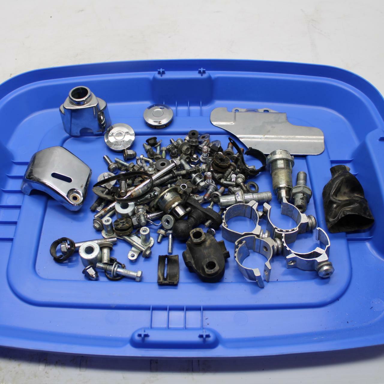 00-07 HONDA SHADOW SABRE 1100 FRAME BOLTS ASSORTED HARDWARE RESEVOIR COVER BB350