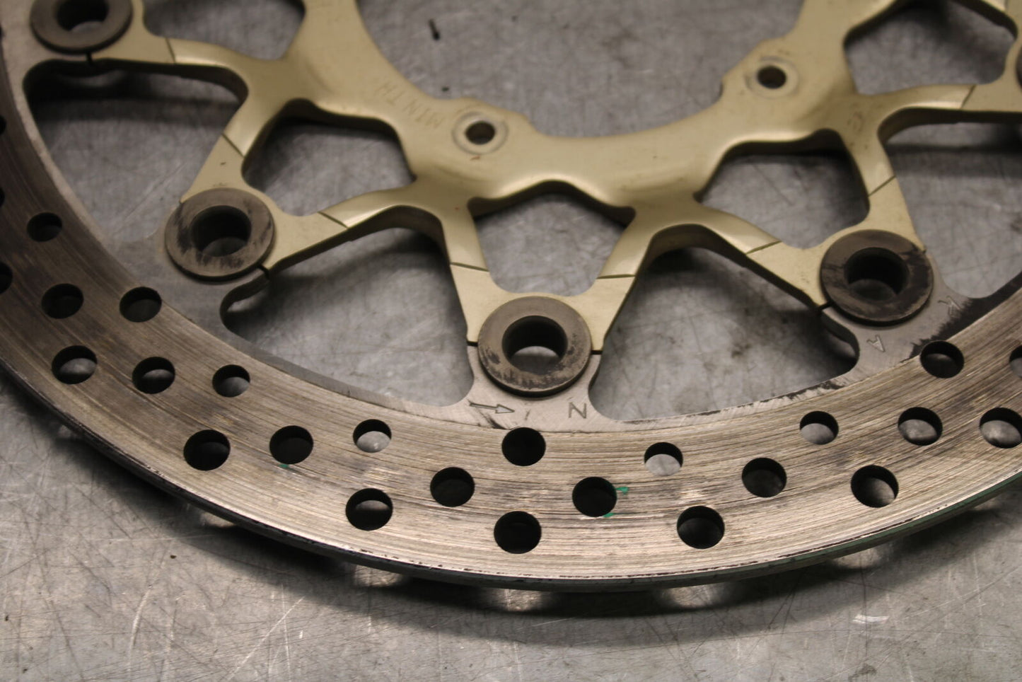 17-21 HONDA CBR1000RR SP FRONT LEFT RIGHT BRAKE ROTORS DISCS BB681