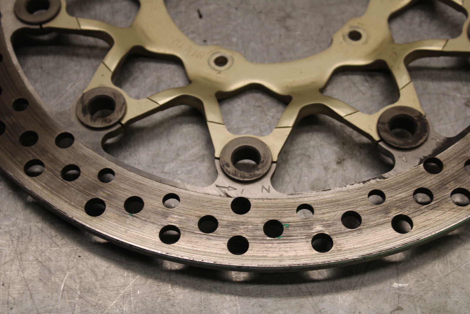 17-21 HONDA CBR1000RR SP FRONT LEFT RIGHT BRAKE ROTORS DISCS BB681