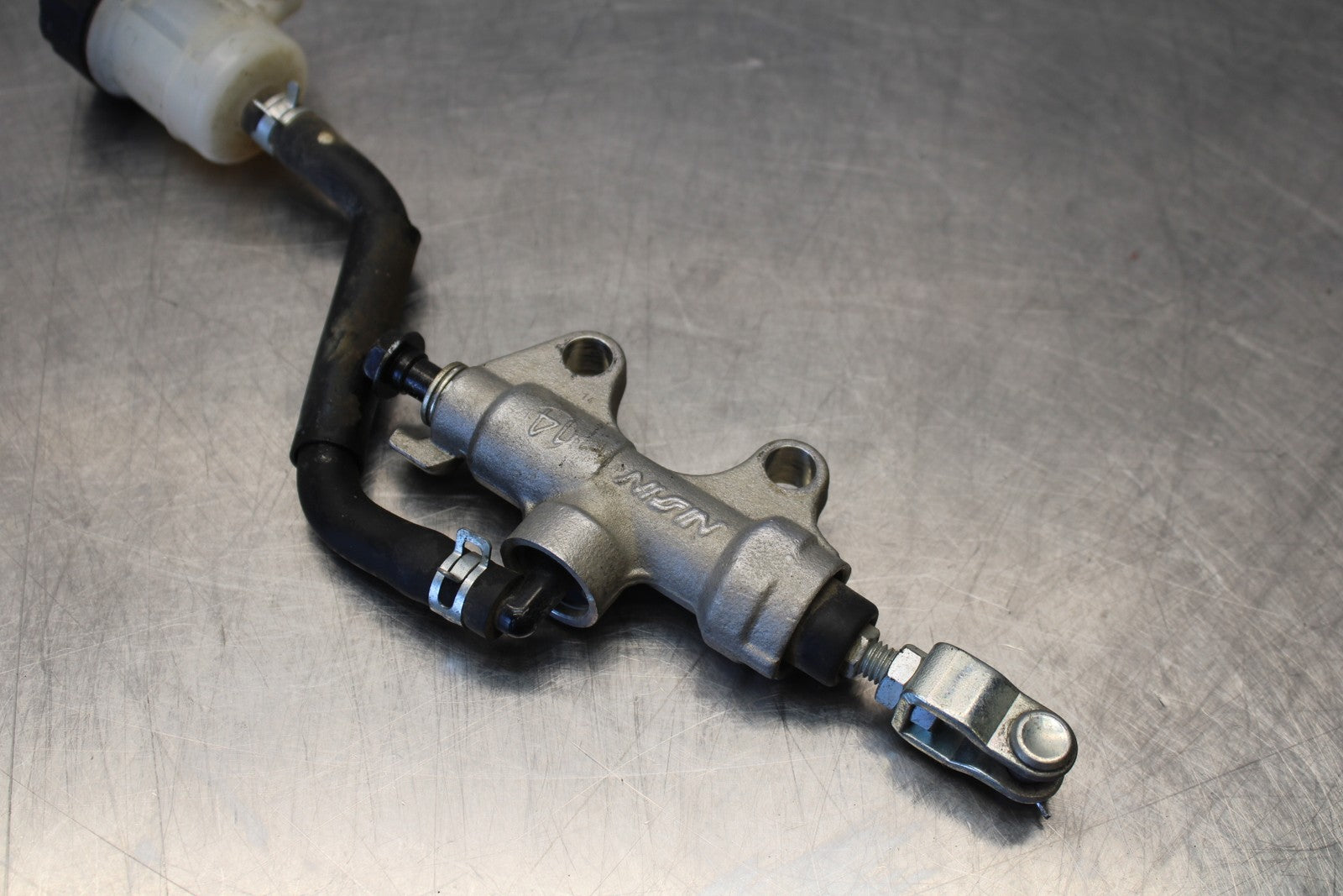 08-18 KAWASAKI KLR650 REAR BACK BRAKE MASTER CYLINDER W RESERVOIR BB183