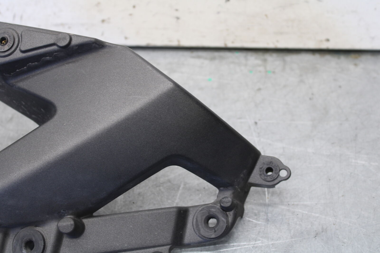 09-12 KAWASAKI NINJA ZX6R RIGHT LEFT MID UPPER SIDE FAIRING COWL PLASTIC BB698