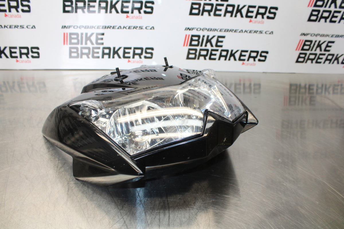 07 KAWASAKI Z1000 FRONT HEADLIGHT HEAD LIGHT LAMP BB148