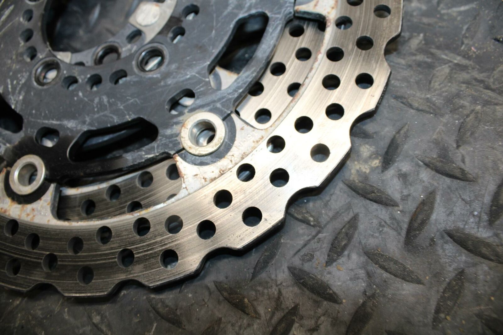 12-17 KAWASAKI NINJA 650  LEFT RIGHT BRAKE ROTORS DISCS 41080-0161-32L BB211