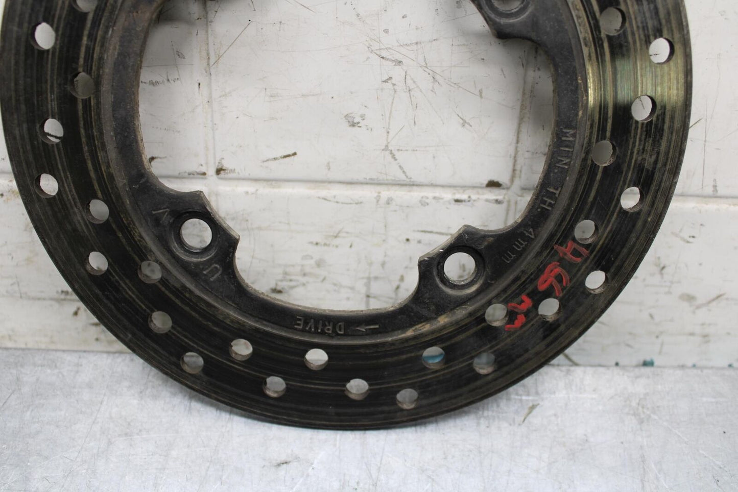 1992 Honda CBR900RR REAR ROTOR BACK BRAKE DISC BB63