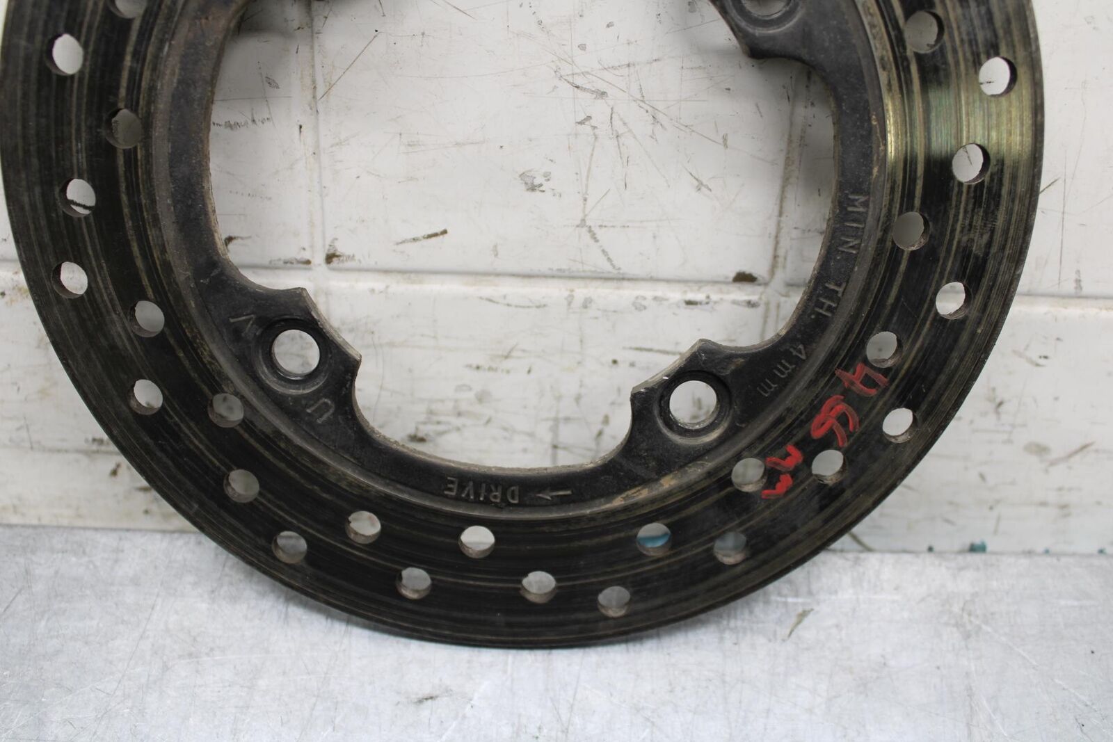1992 Honda CBR900RR REAR ROTOR BACK BRAKE DISC BB63