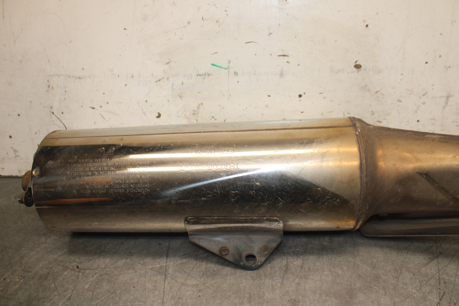 13-15 HONDA CBR500R EXHAUST PIPE MUFFLER SLIP ON CAN SILENCER BB704