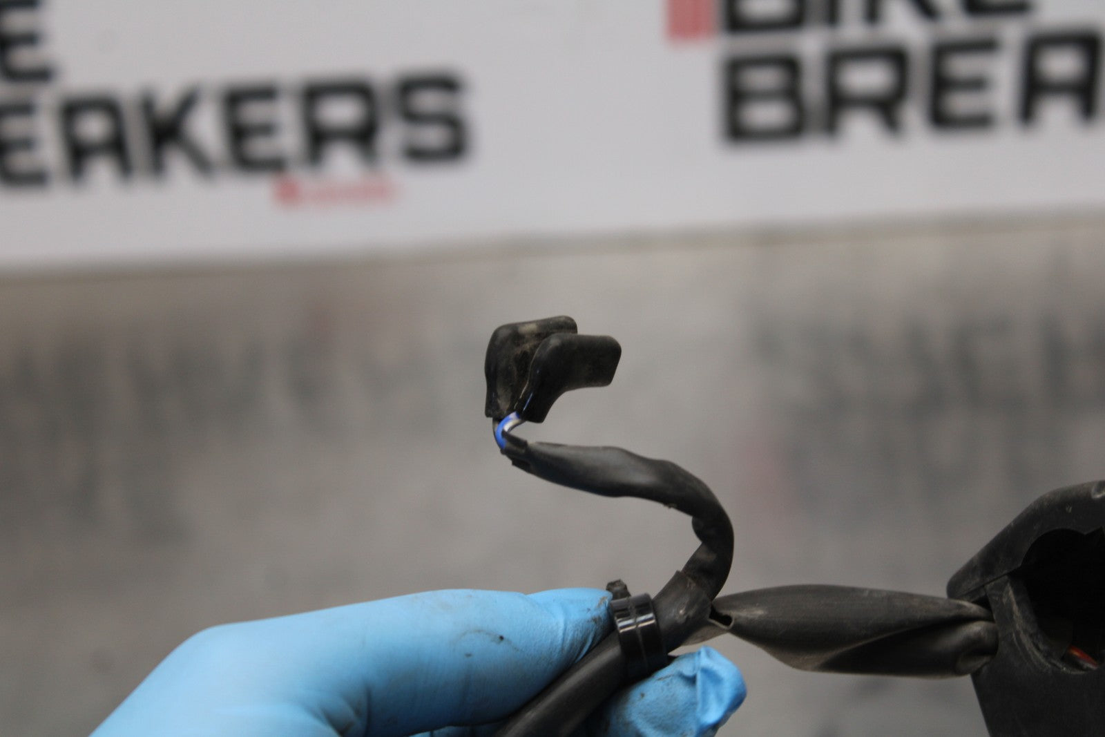 08-18 KAWASAKI KLR650 RIGHT CLIP ON HANDLE KILL OFF START SWITCH SWITCHES BB183