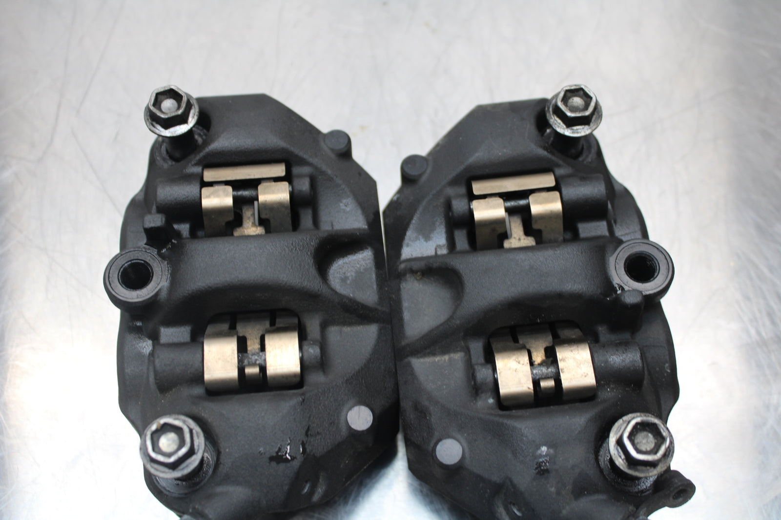 13-17 KAWASAKI NINJA ZX6R ZX636 ABS RIGHT LEFT FRONT BRAKE CALIPER SET BB143