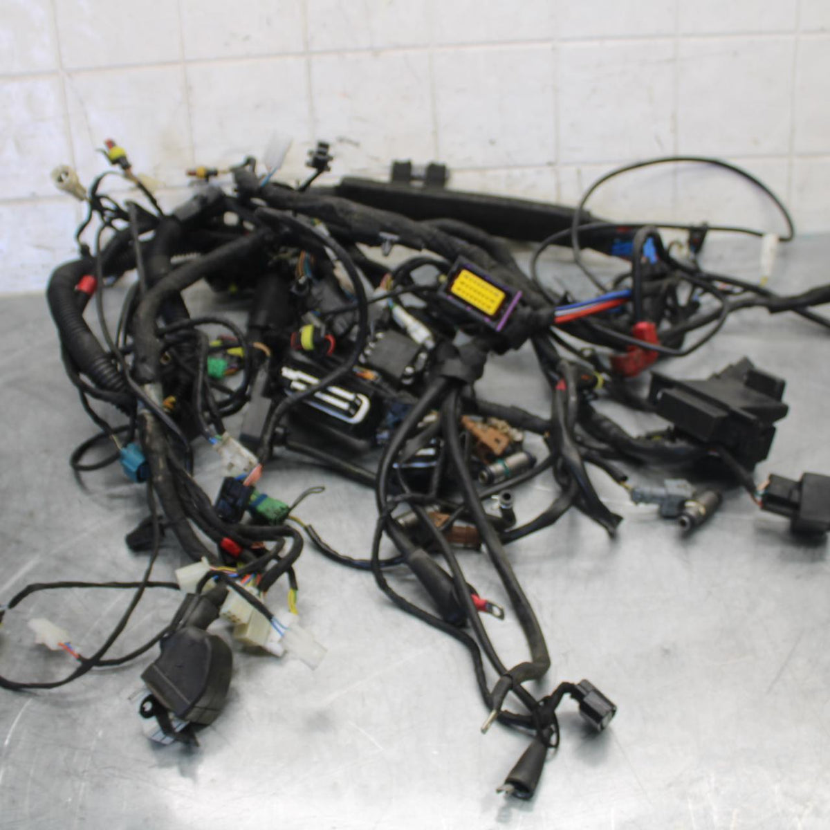 2010 Aprilia RSV1000R MAIN ENGINE WIRING HARNESS MOTOR WIRE LOOM BB513