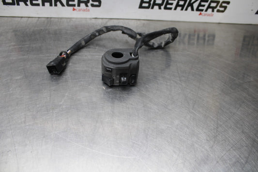 07-08 KAWASAKI NINJA ZX6R LEFT CLIP ON HANDLE HORN SIGNALS SWITCH SWITCHES BB855