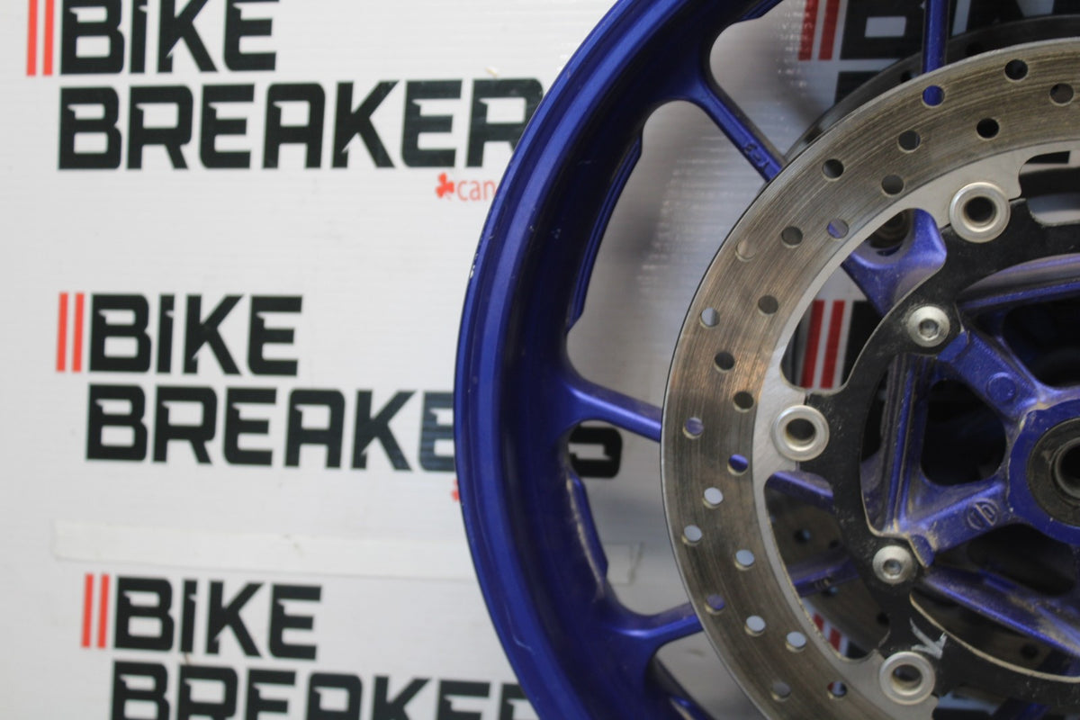 14-17 YAMAHA FZ09 FRONT WHEEL FRONT RIM & ROTORS BB102